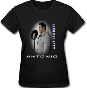 “I WANT YOU BABY!” Women’s T-Shirt (Black)